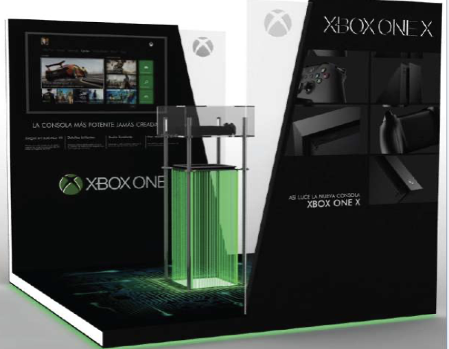 Xbox One X — Booth & In-Store — Microsoft Xbox