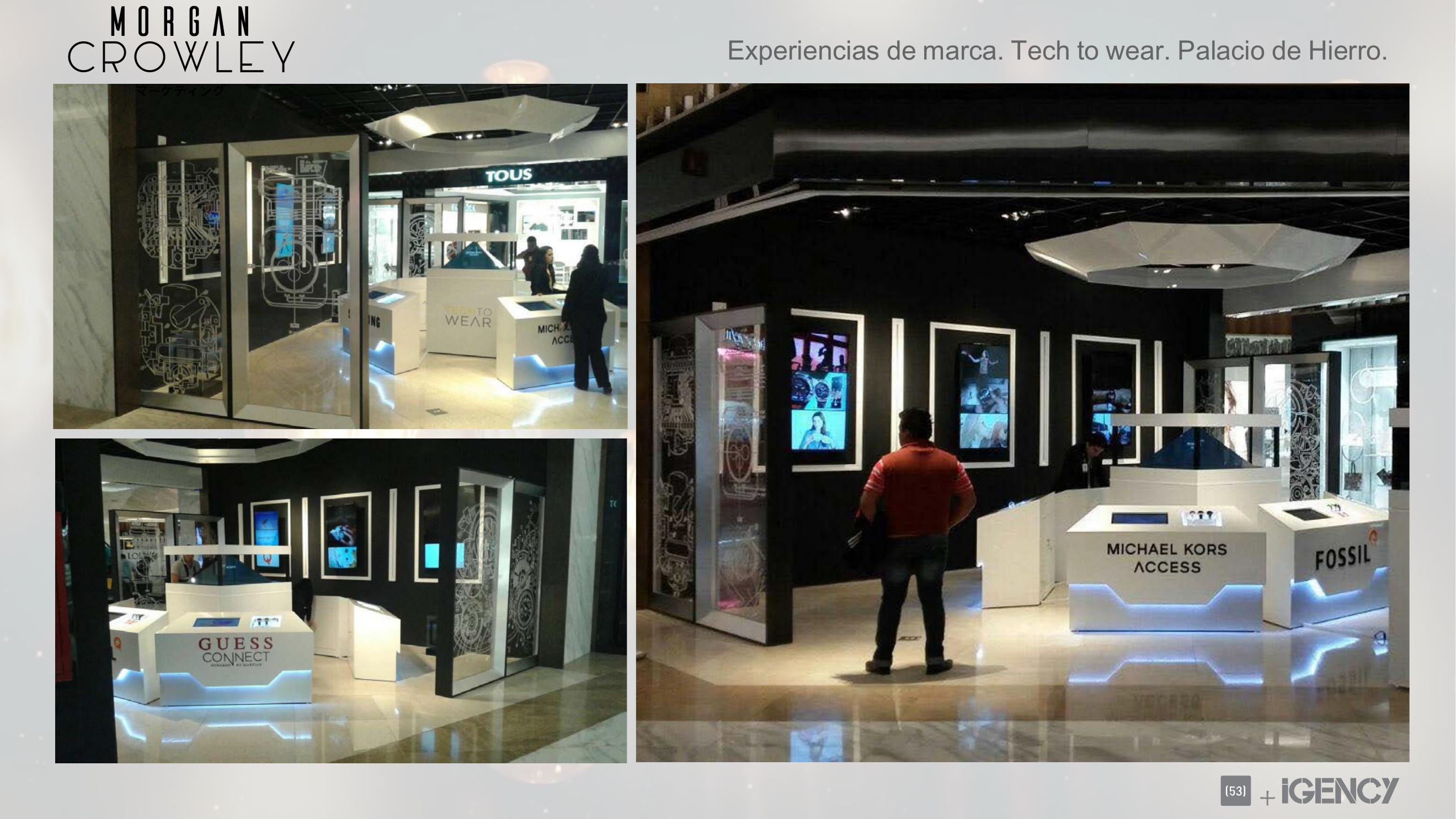 Tech to Wear at Palacio de Hierro — Michael Kors · Fossil · Guess · Tous
